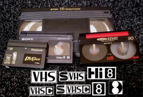 Pepis videa VHS, Video 8, Hi8, MiniDV, avi, vob, DVD, mpeg2, mpeg4, m2t